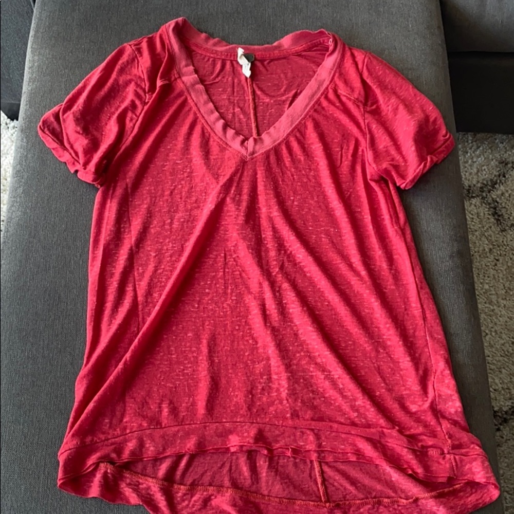 Red Free People Top